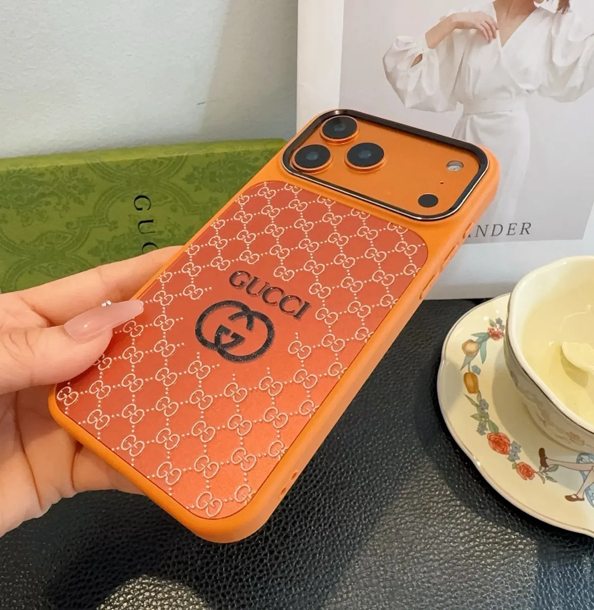 Key Buckle（钥匙扣） Style Pink Phone Case Lookbook Reference image 4