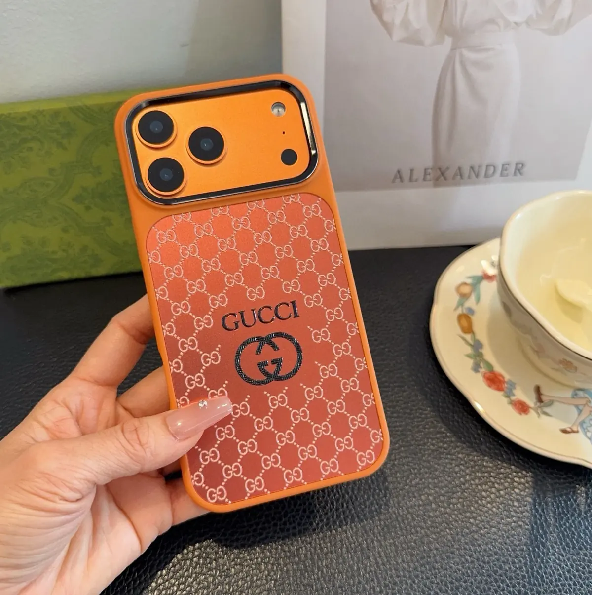 Key Buckle（钥匙扣） Style Pink Phone Case Lookbook Reference image 6