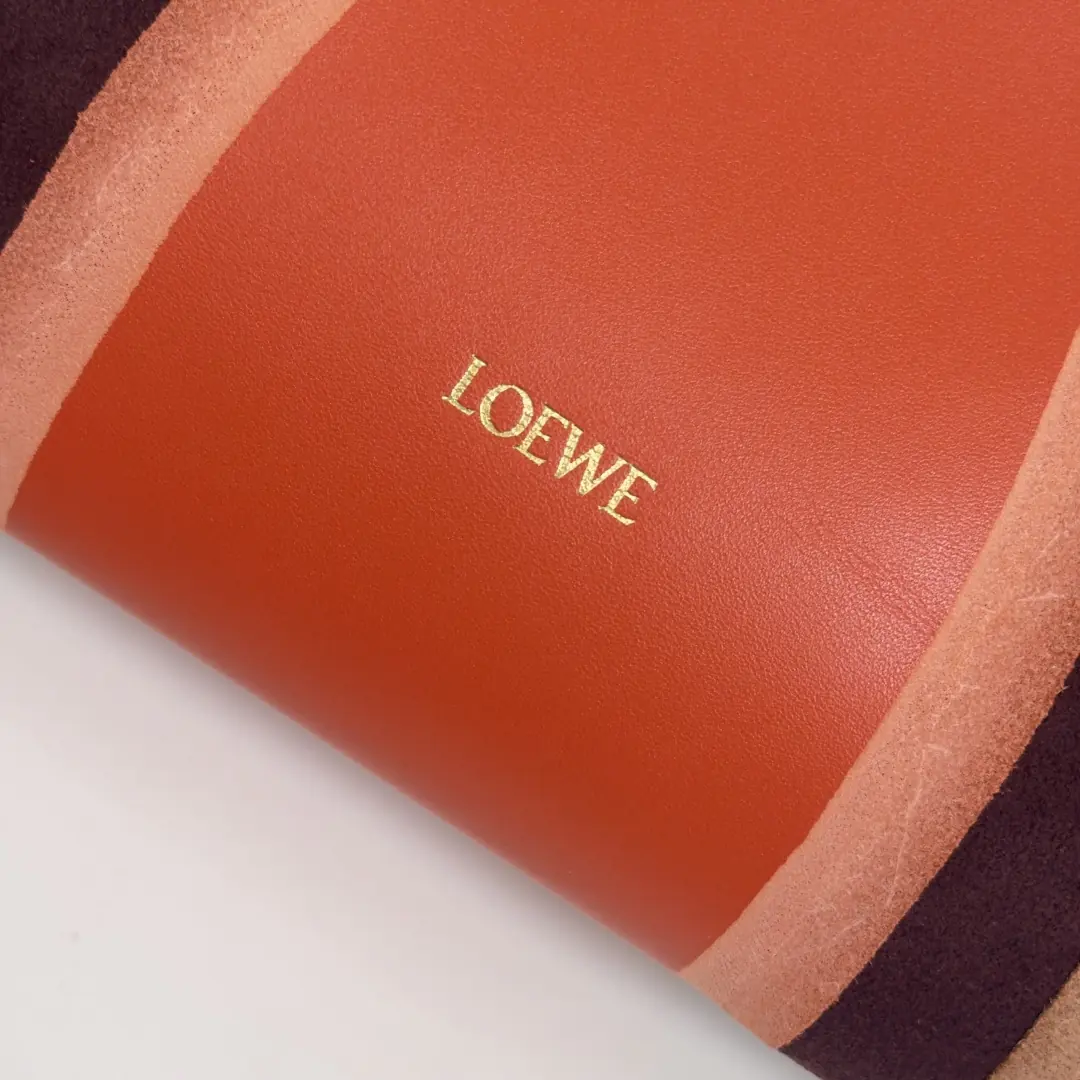 Loewe Style Gold Leather Shoulder Bag Lookbook Reference image 5