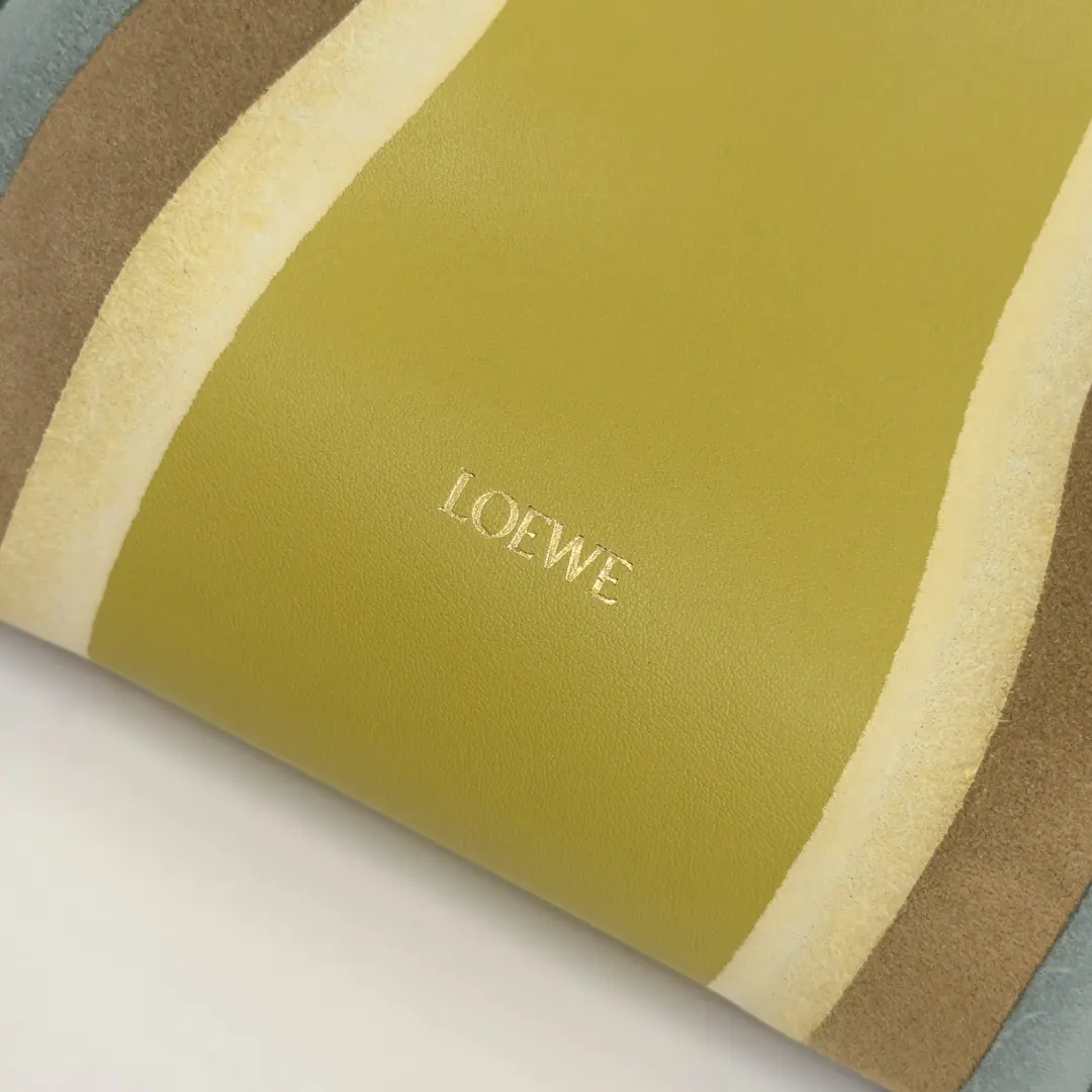Loewe Style Green Leather Shoulder Bag Lookbook Reference image 5
