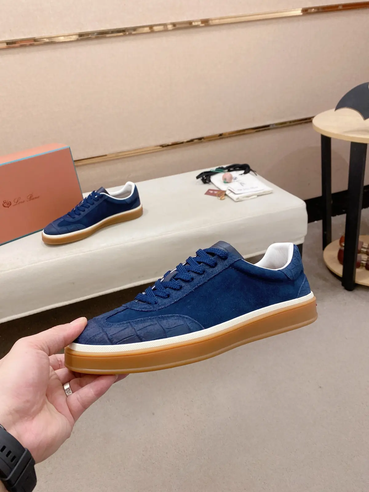 Loro Piana(男) Style Leather Tote Bag Lookbook Reference image 3