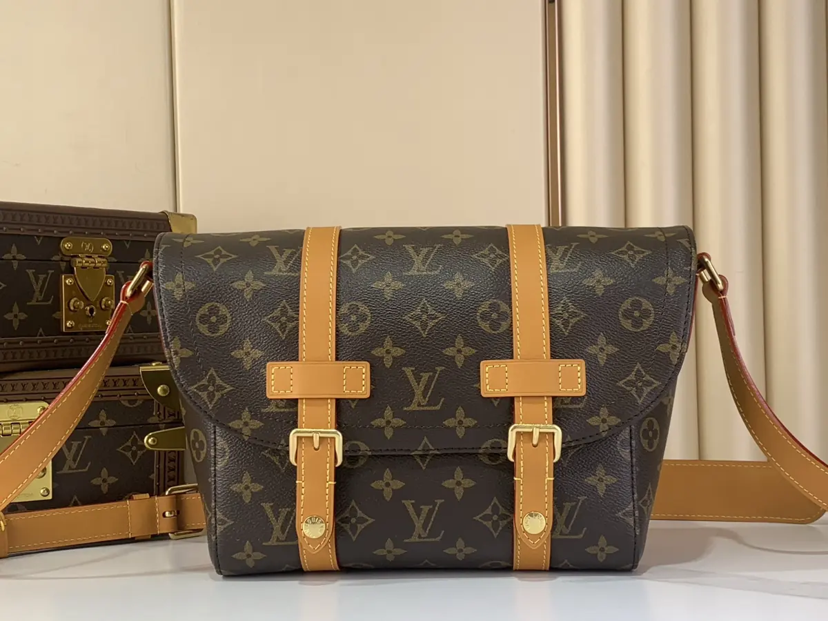 LV Style Beige Canvas Backpack Lookbook Reference image 1
