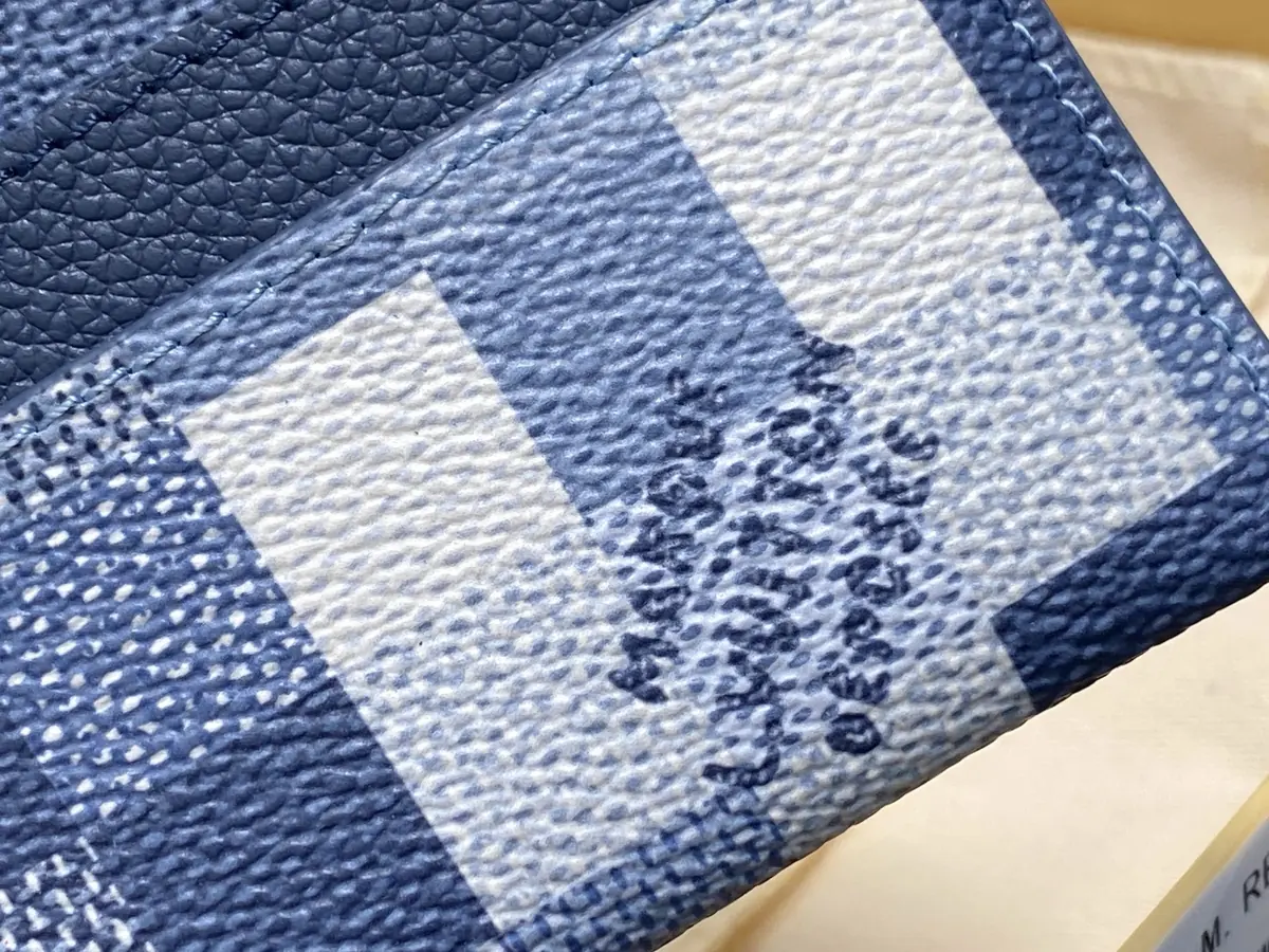 LV Style Beige Canvas Card Holder Lookbook Reference image 1