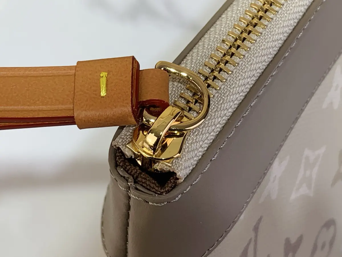 LV Style Beige Canvas Clutch Lookbook Reference image 6