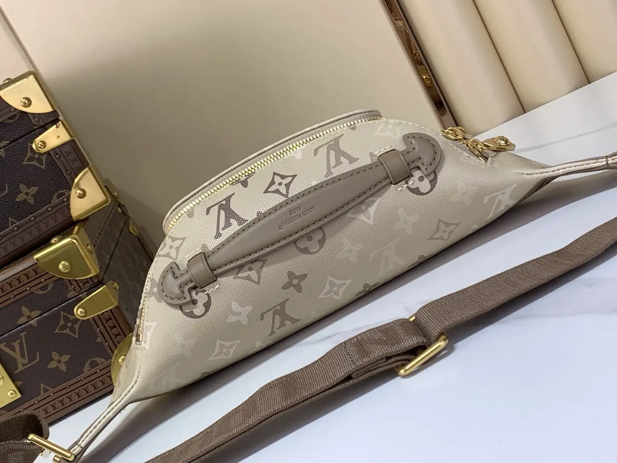 LV Style Beige Canvas Crossbody Bag Lookbook Reference image 6