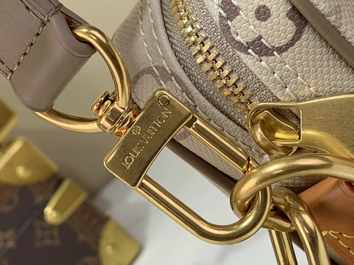 LV Style Beige Canvas Shoulder Bag Lookbook Reference image 6