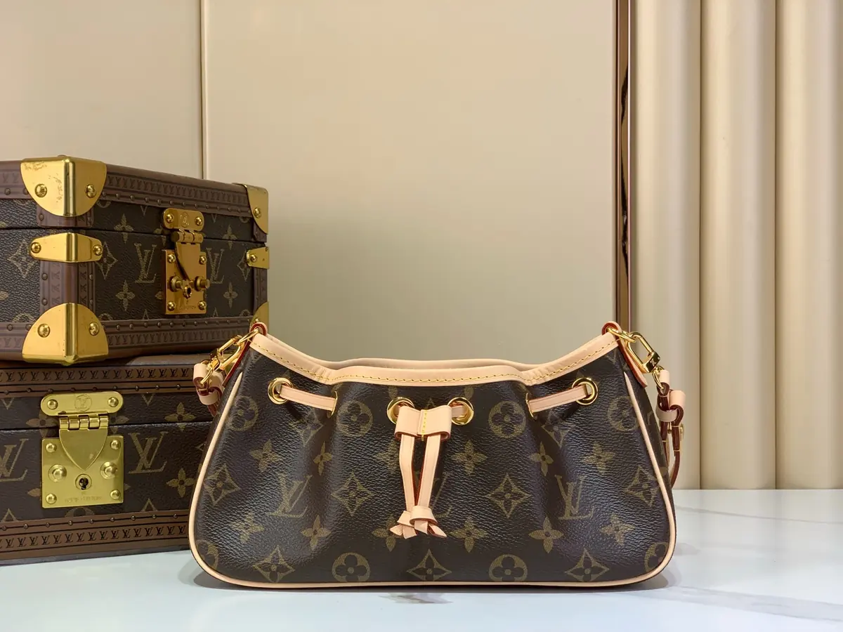 LV Style Beige Canvas Top Handle Bag style reference detail image 1 from source 787681