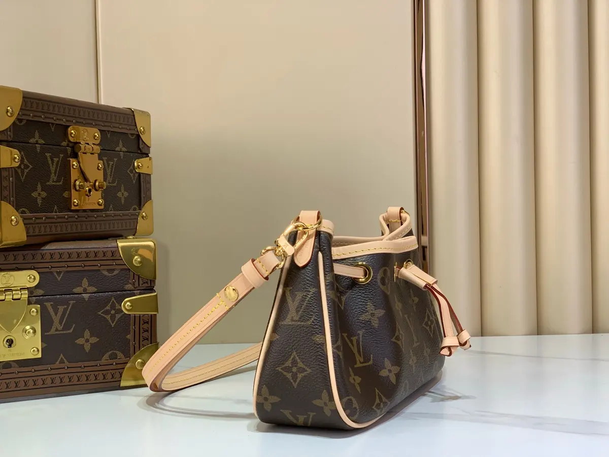 LV Style Beige Canvas Top Handle Bag style reference detail image 2 from source 787681
