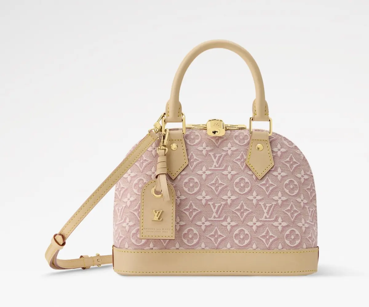 LV Style Beige Canvas Top Handle Bag style reference detail image 1 from source 787726