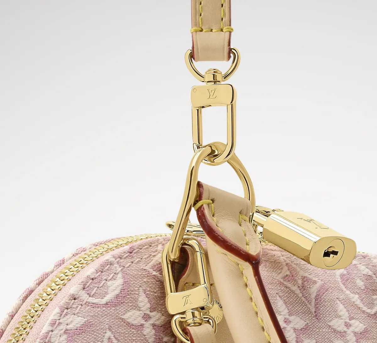 LV Style Beige Canvas Top Handle Bag style reference detail image 2 from source 787726