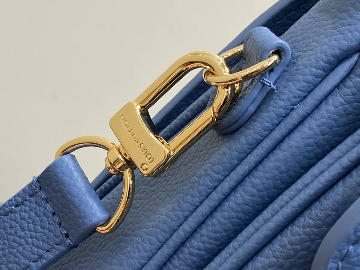 LV Style Beige Leather Backpack Lookbook Reference image 6