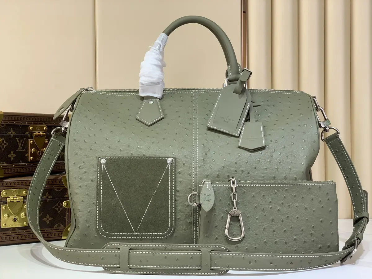 LV Style Beige Leather Bag Lookbook Reference image 1