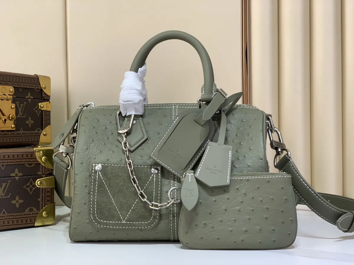 LV Style Beige Leather Bag Lookbook Reference image 1