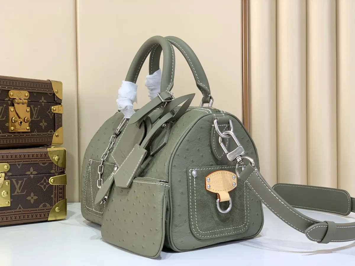 LV Style Beige Leather Bag Lookbook Reference image 2