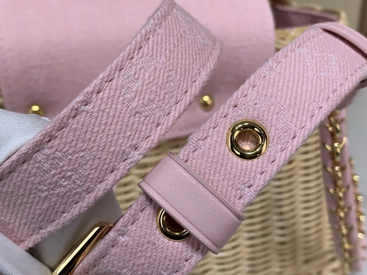 LV Style Beige Leather Chain Bag Lookbook Reference image 6