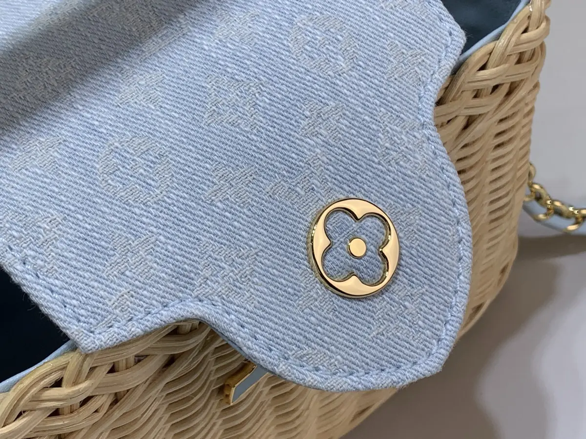 LV Style Beige Leather Chain Bag Lookbook Reference image 6