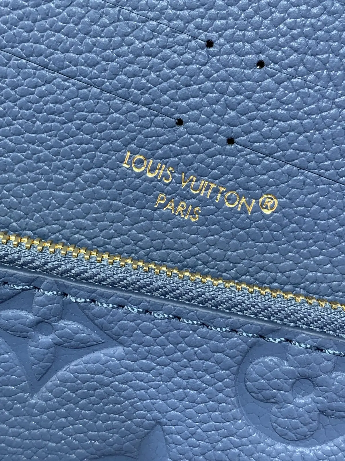 LV Style Beige Leather Clutch Lookbook Reference image 6