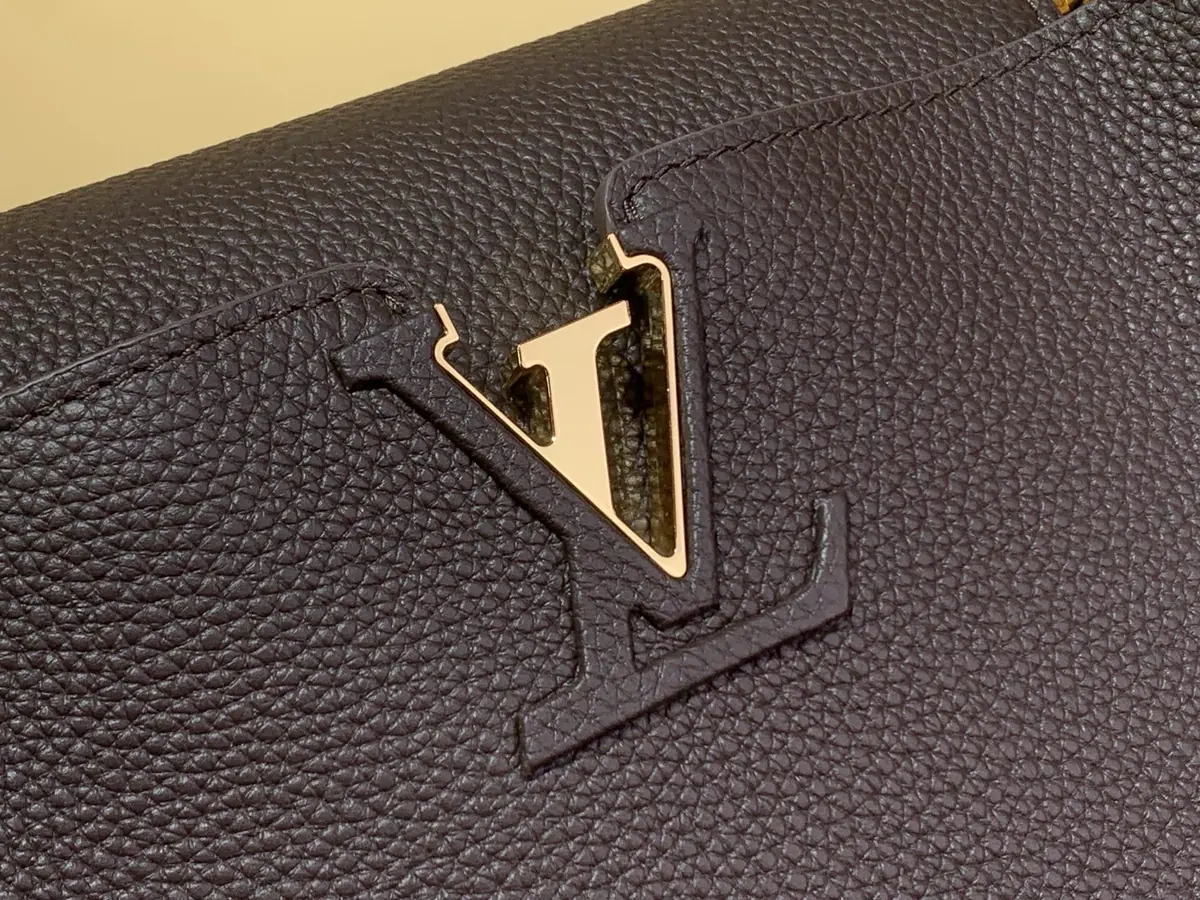 LV Style Beige Leather Crossbody Bag Lookbook Reference image 6