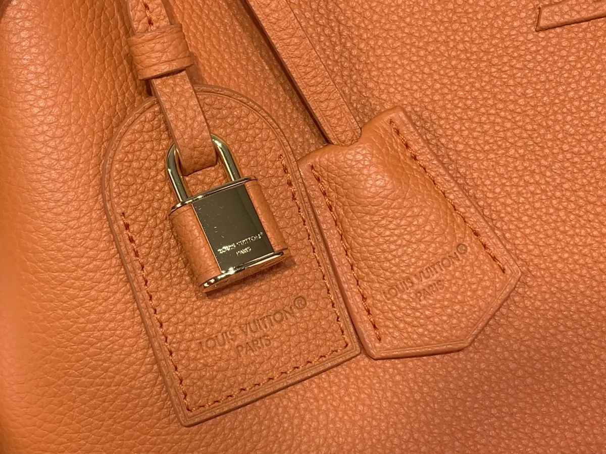 LV Style Beige Leather Crossbody Bag Lookbook Reference image 5