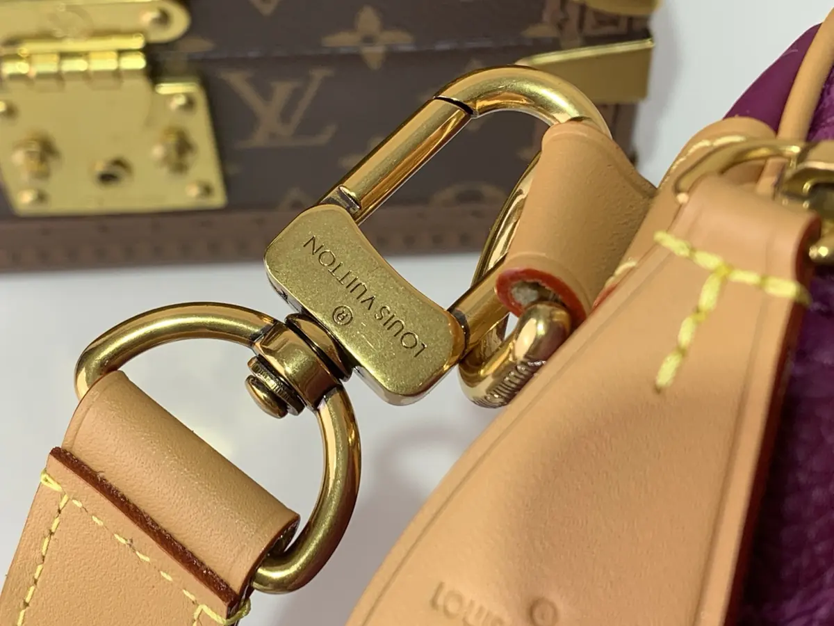 LV Style Beige Leather Shoulder Bag Lookbook Reference image 6