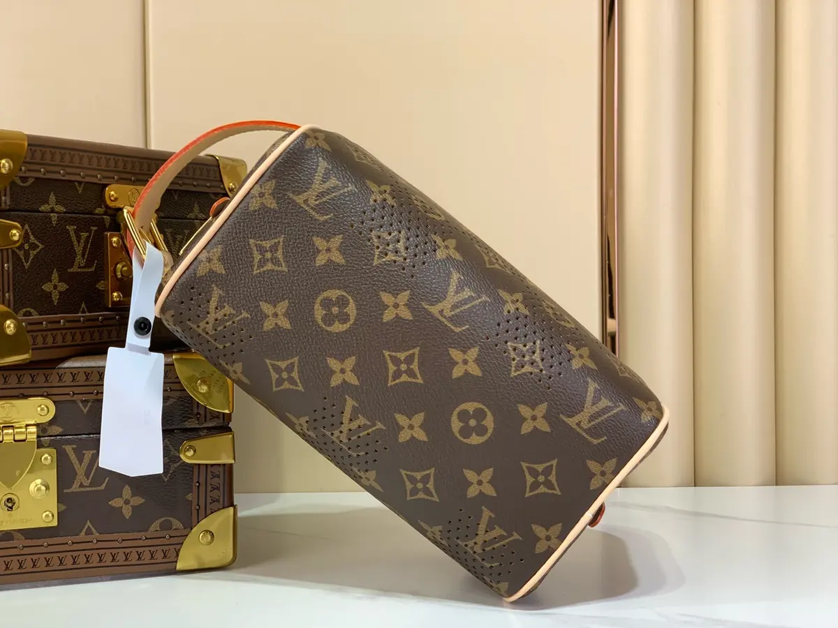 LV Style Beige Leather Toiletry Bag style reference detail image 4 from source 787683