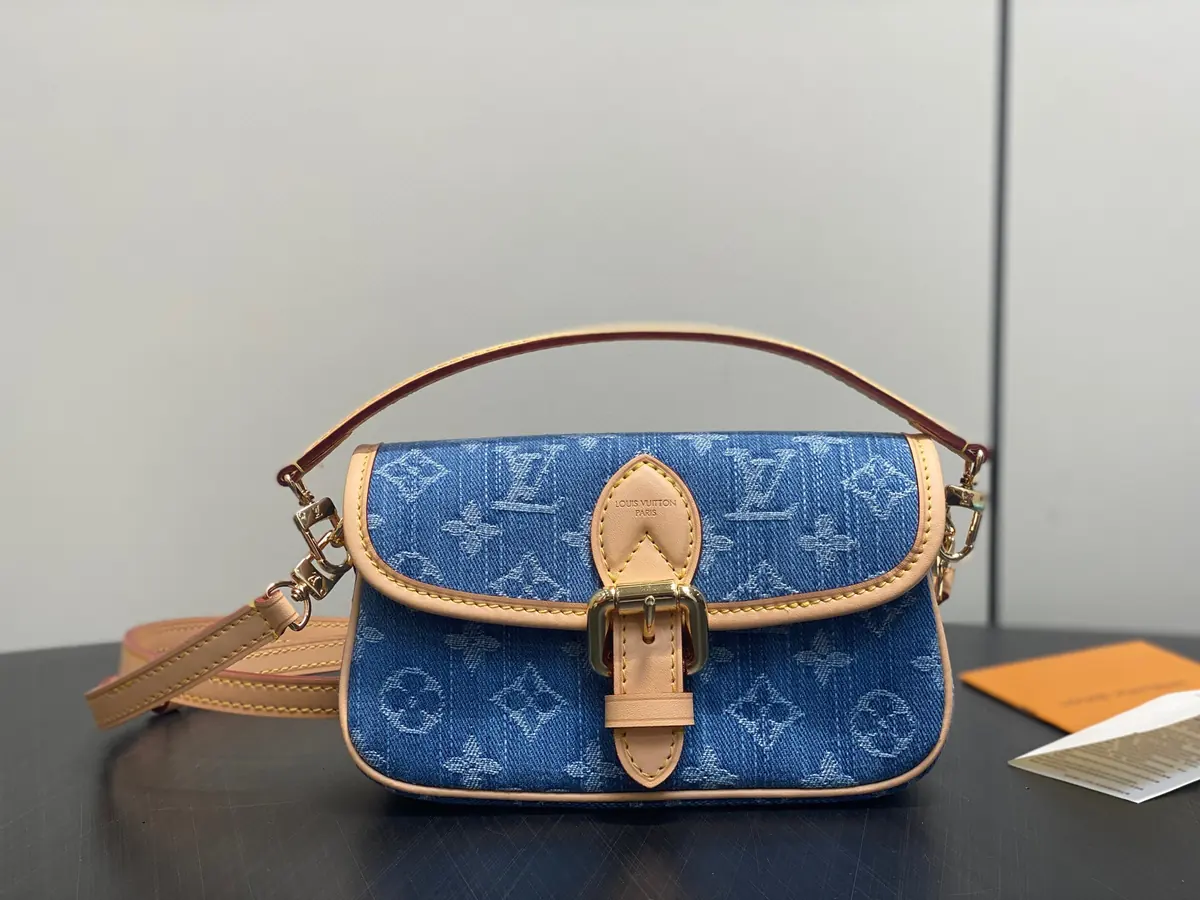 LV Style Beige Leather Top Handle Bag Lookbook Reference image 1