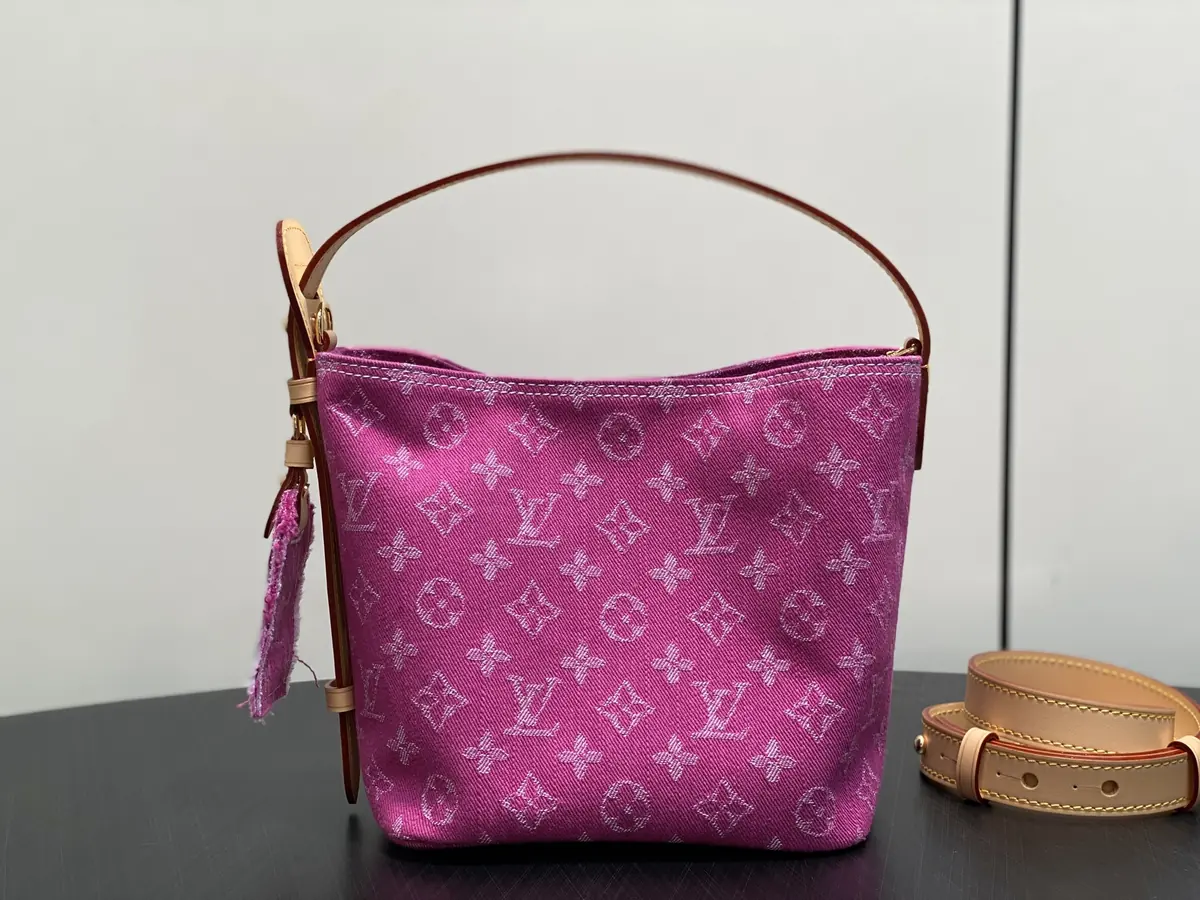 LV Style Beige Leather Top Handle Bag Lookbook Reference image 1