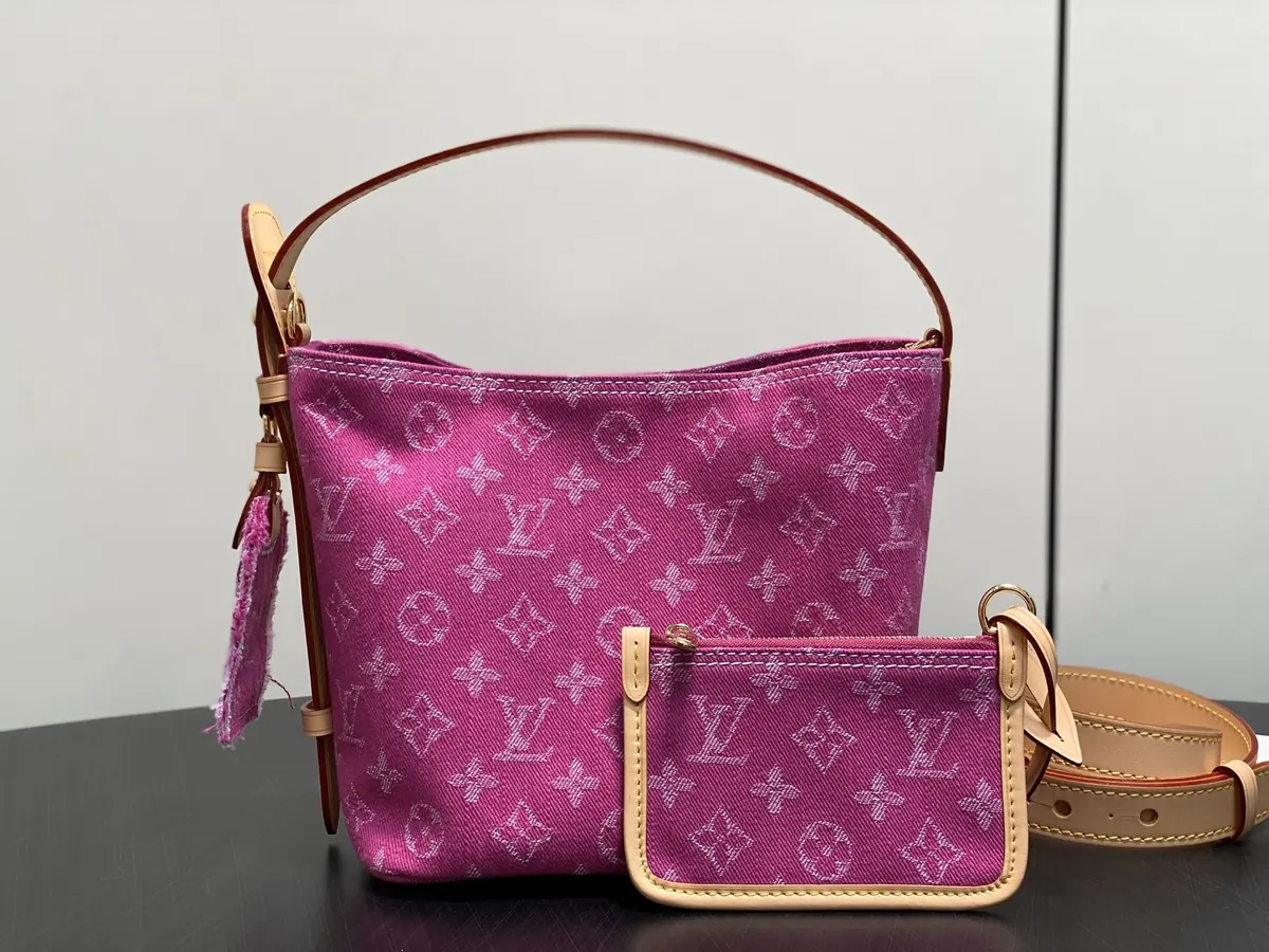 LV Style Beige Leather Top Handle Bag Lookbook Reference image 2