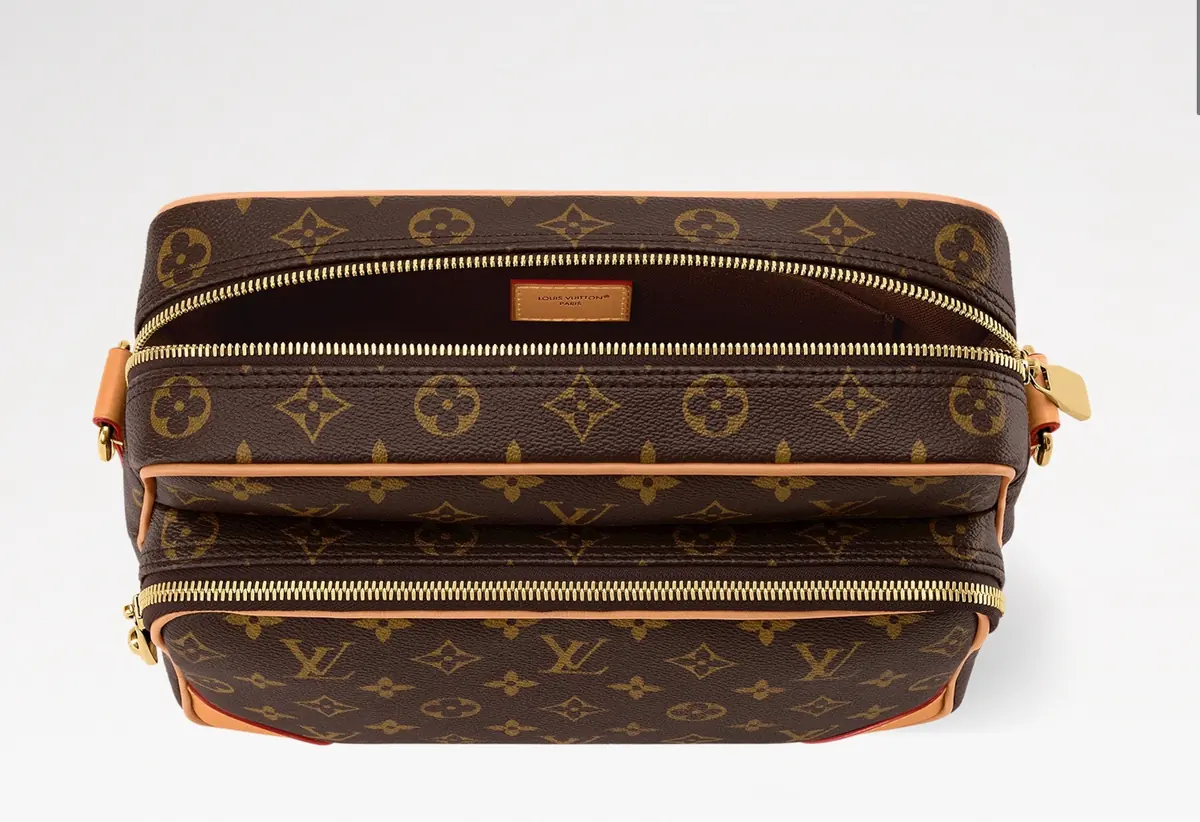 LV Style Beige Leather Top Handle Bag Lookbook Reference image 3