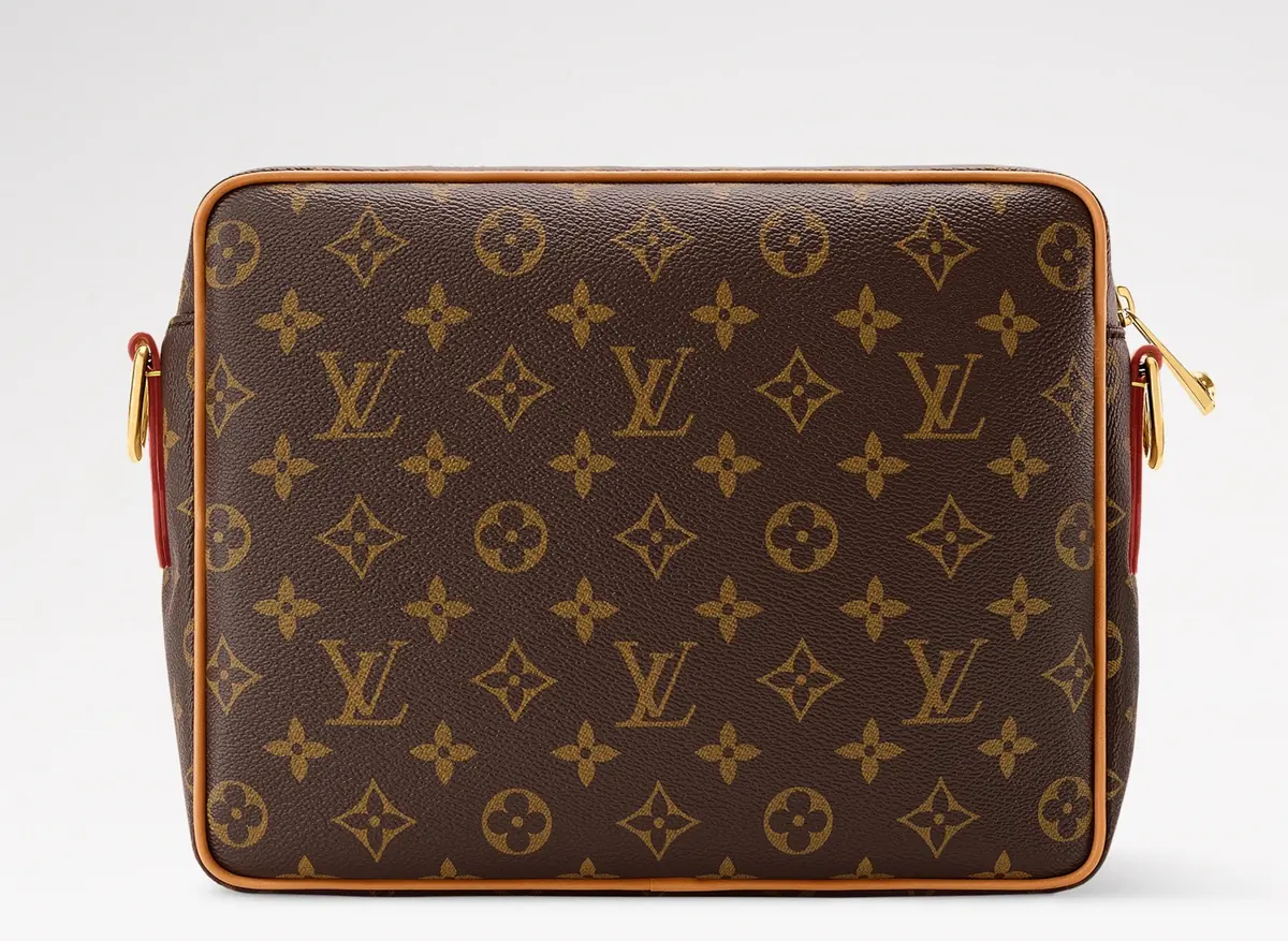 LV Style Beige Leather Top Handle Bag Lookbook Reference image 4