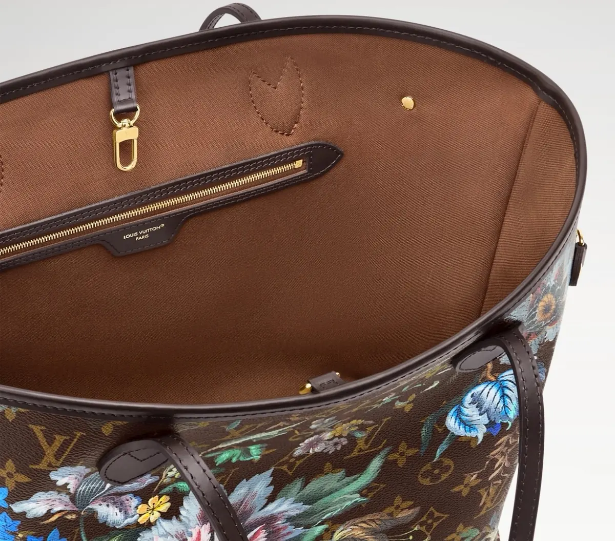 LV Style Beige Leather Top Handle Bag Lookbook Reference image 4