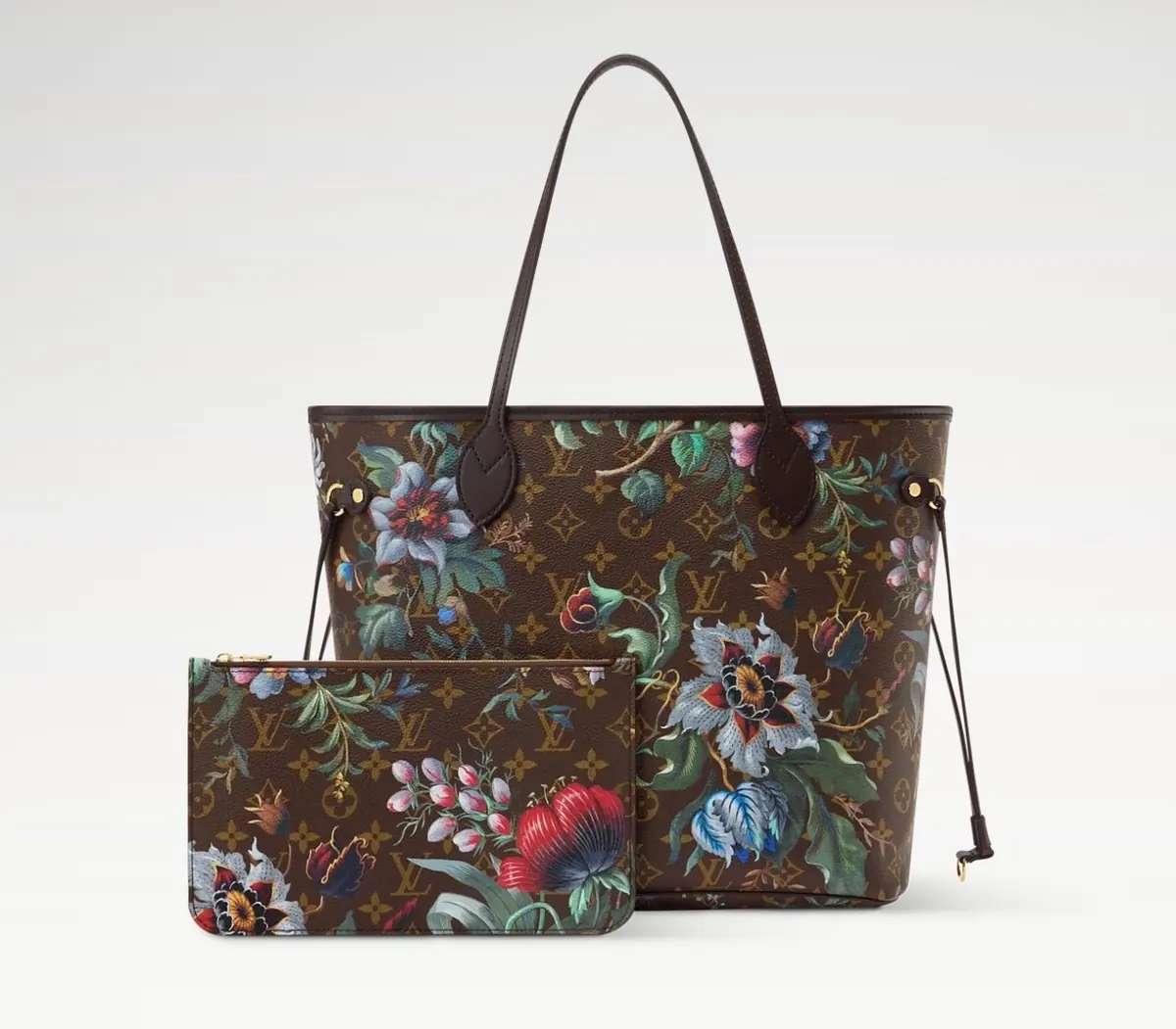 LV Style Beige Leather Top Handle Bag Lookbook Reference image 5