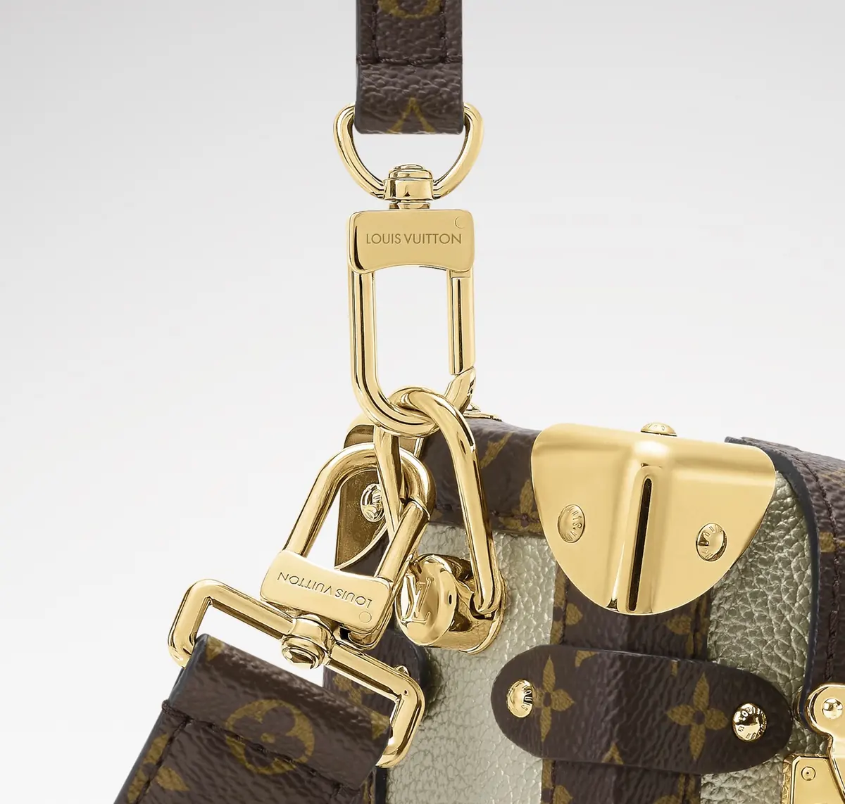 LV Style Beige Leather Top Handle Bag style reference detail image 2 from source 787670