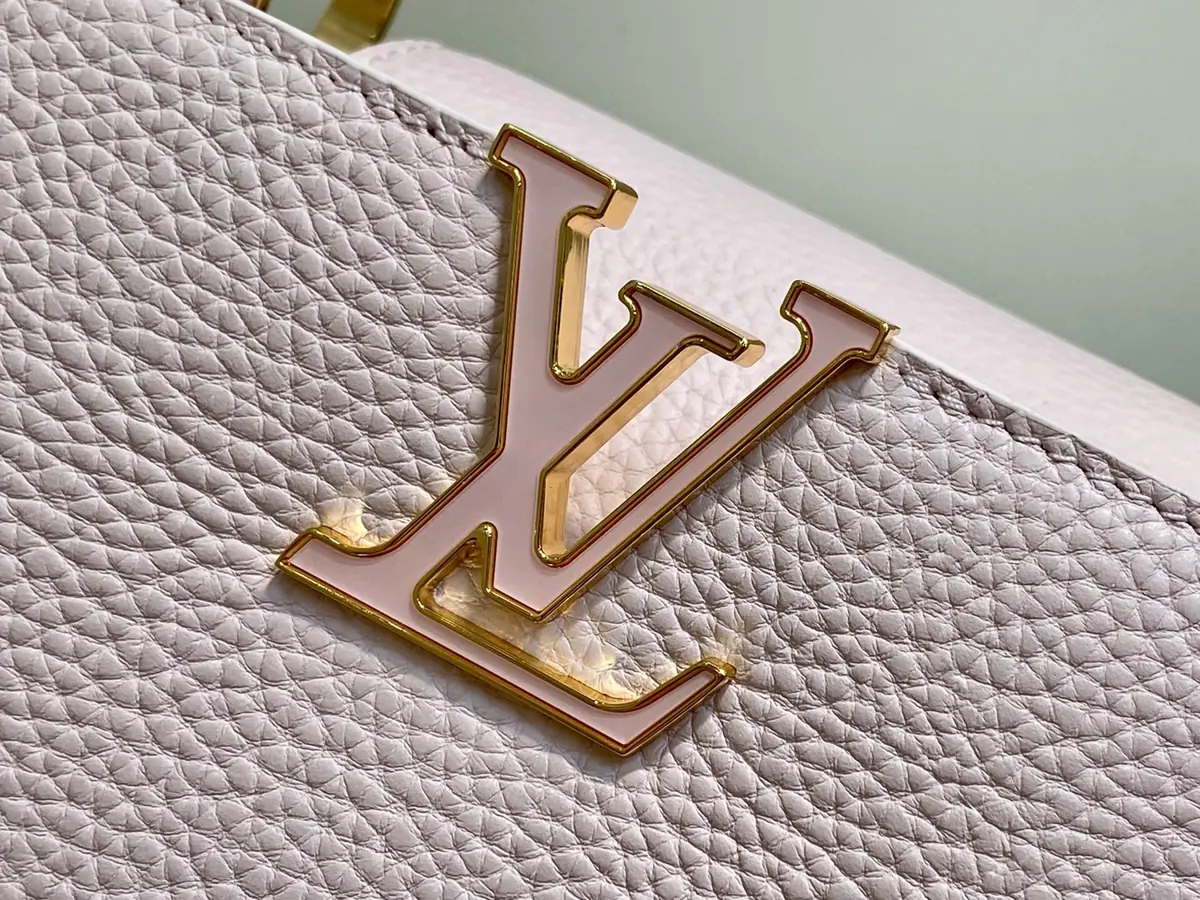 LV Style Beige Leather Top Handle Bag style reference detail image 5 from source 787686