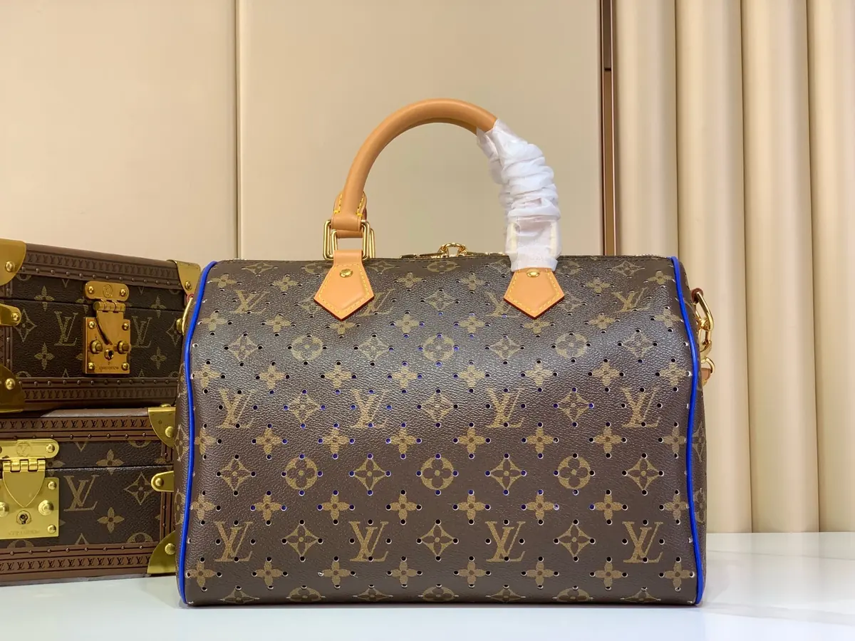 LV Style Beige Leather Top Handle Bag style reference detail image 3 from source 787706