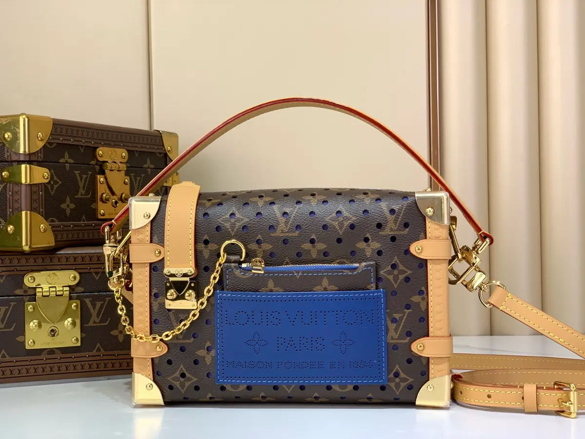 LV Style Beige Leather Top Handle Bag style reference detail image 1 from source 787707