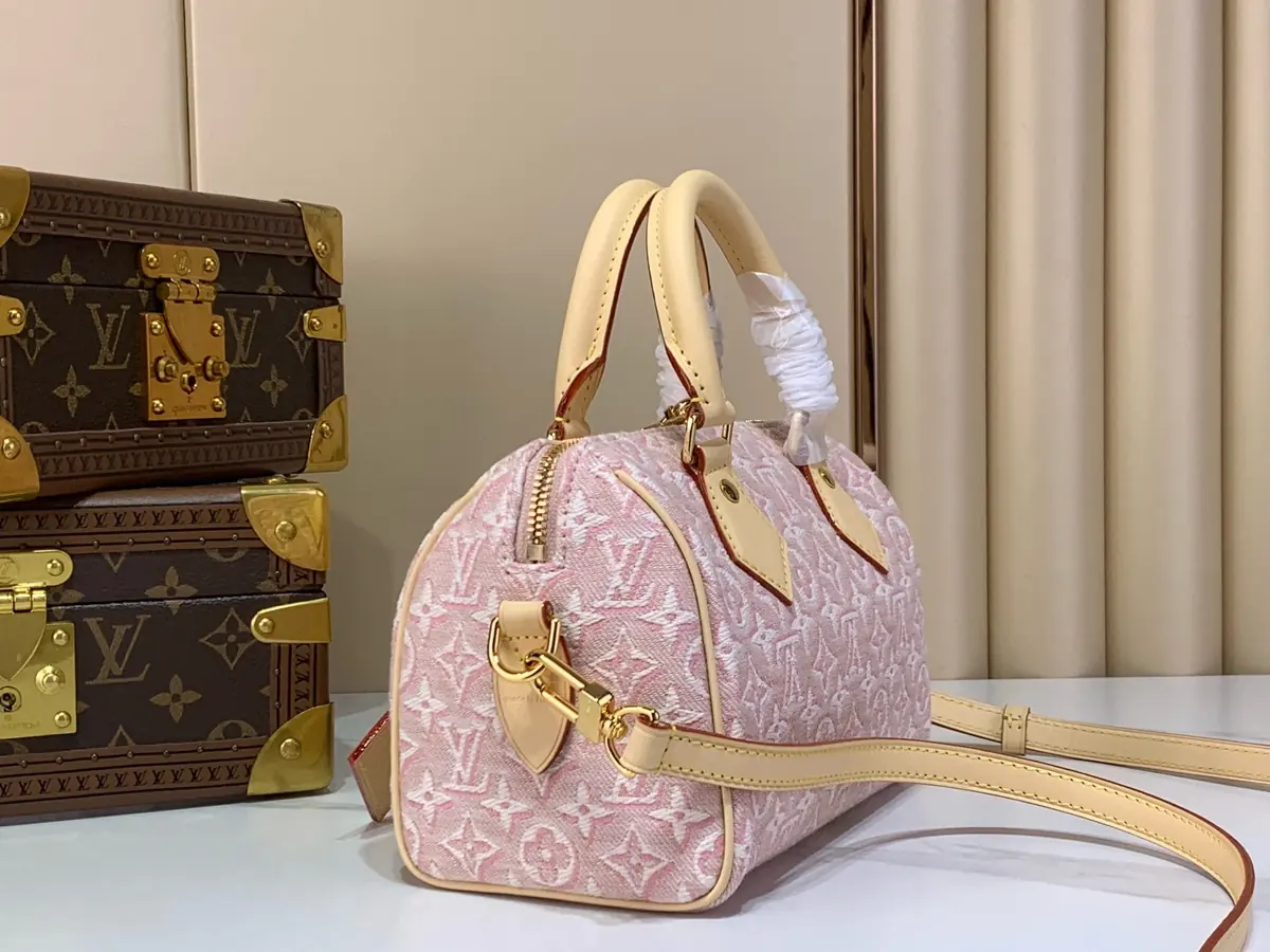 LV Style Beige Leather Top Handle Bag style reference detail image 2 from source 787723