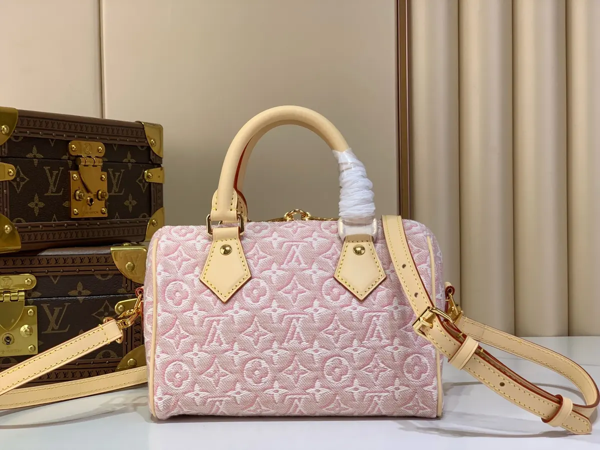 LV Style Beige Leather Top Handle Bag style reference detail image 3 from source 787723