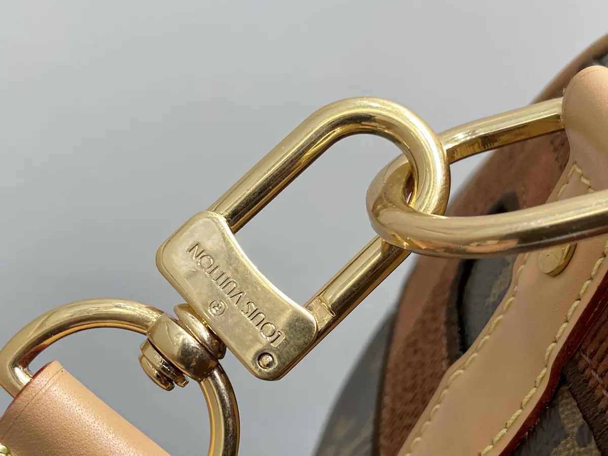 LV Style Beige Leather Travel Bag Bags Travel Bag detail image 8 from source 738339
