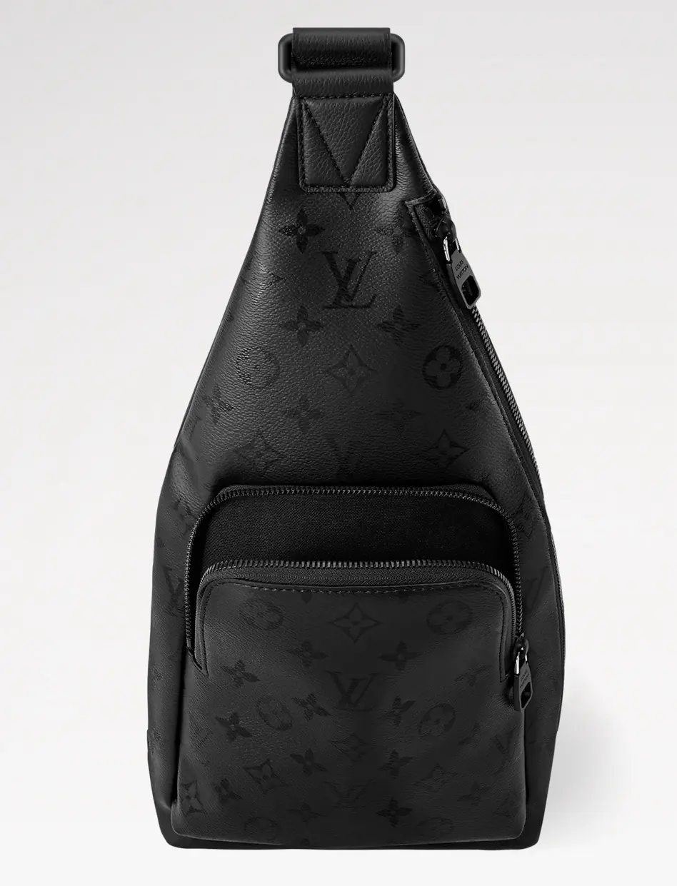 LV Style Black Canvas Shoulder Bag Lookbook Reference image 3