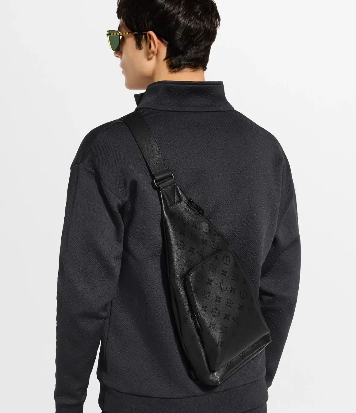 LV Style Black Canvas Shoulder Bag Lookbook Reference image 6