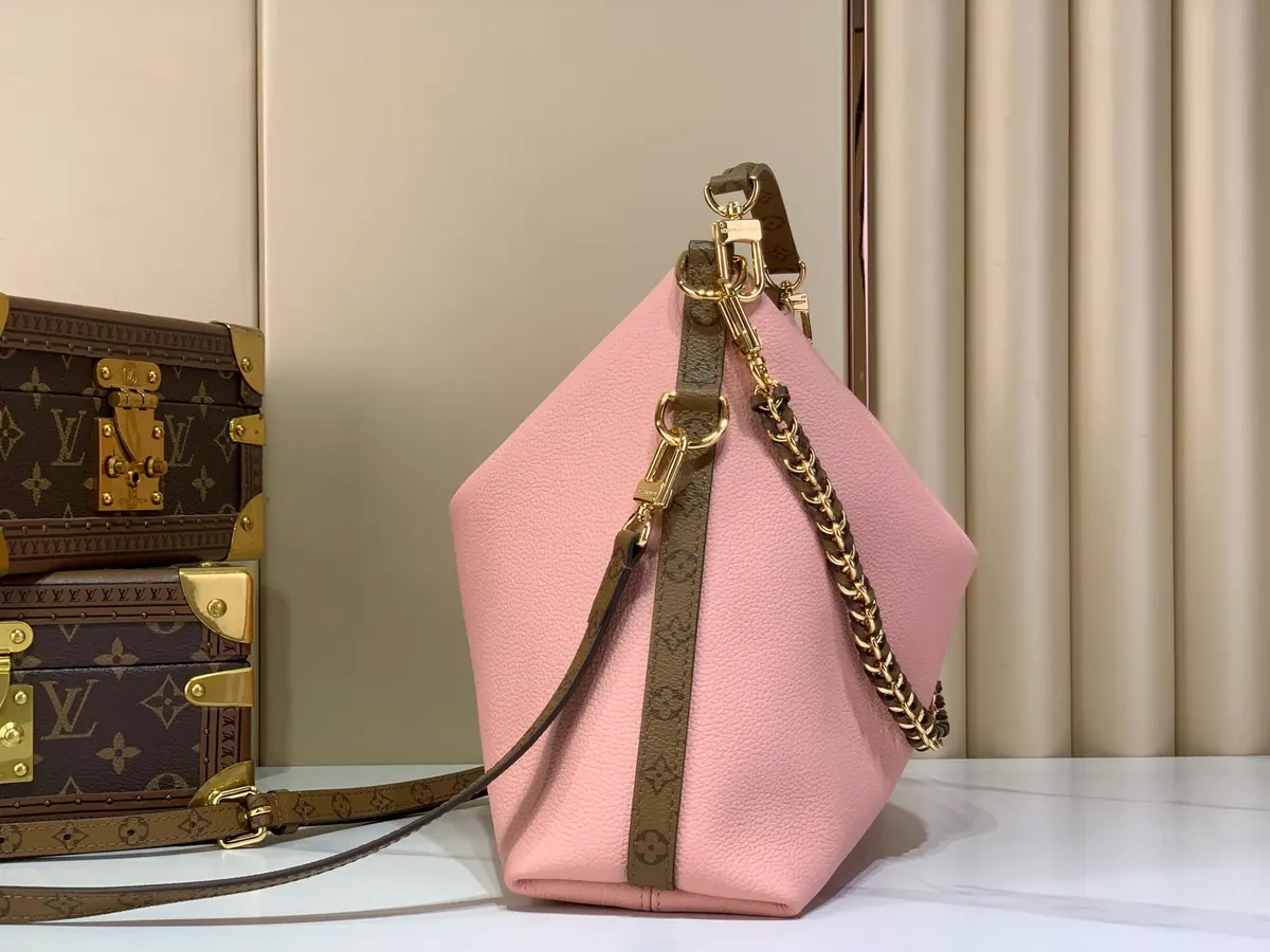 LV Style Black Canvas Top Handle Bag style reference detail image 2 from source 787705