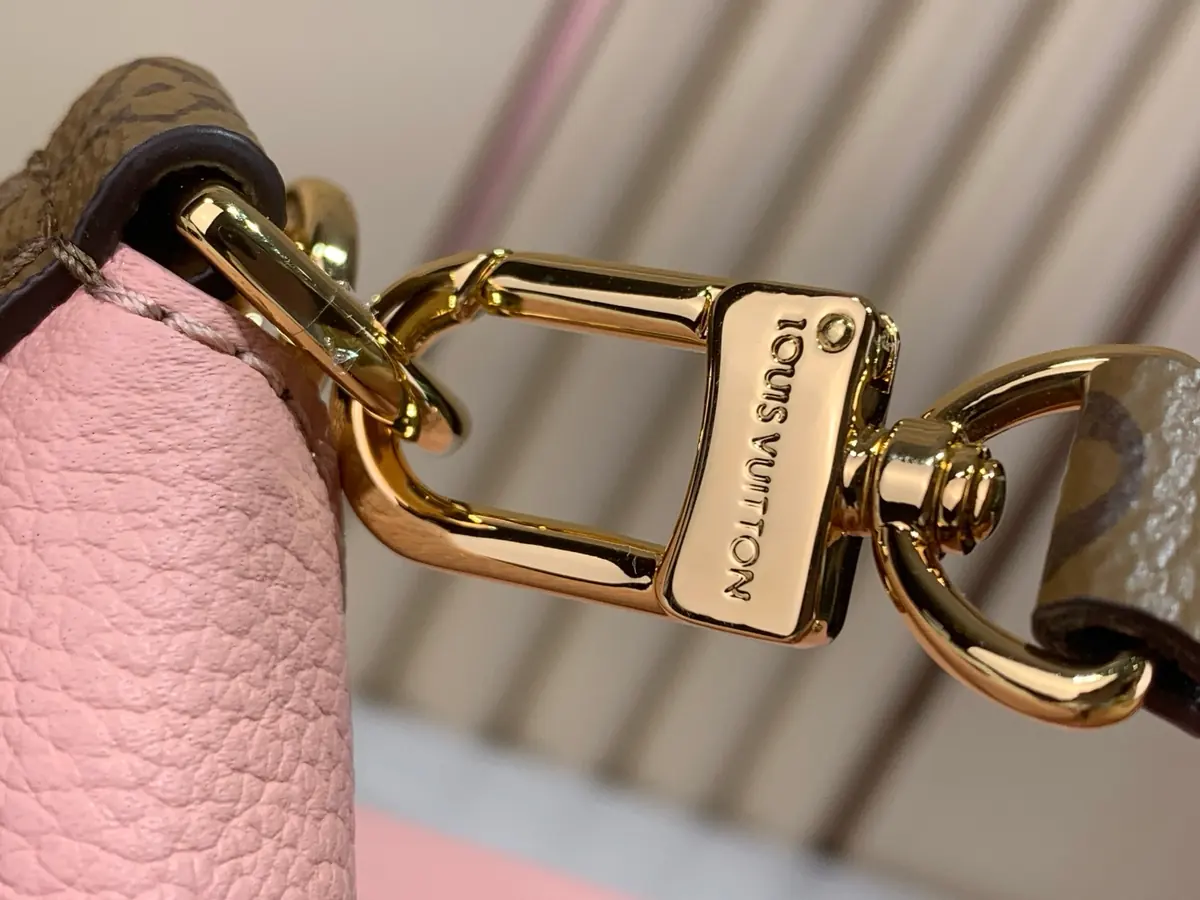 LV Style Black Canvas Top Handle Bag style reference detail image 7 from source 787705