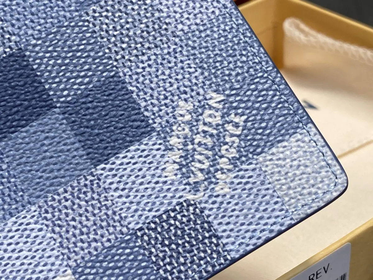 LV Style Black Canvas Wallet Lookbook Reference image 1
