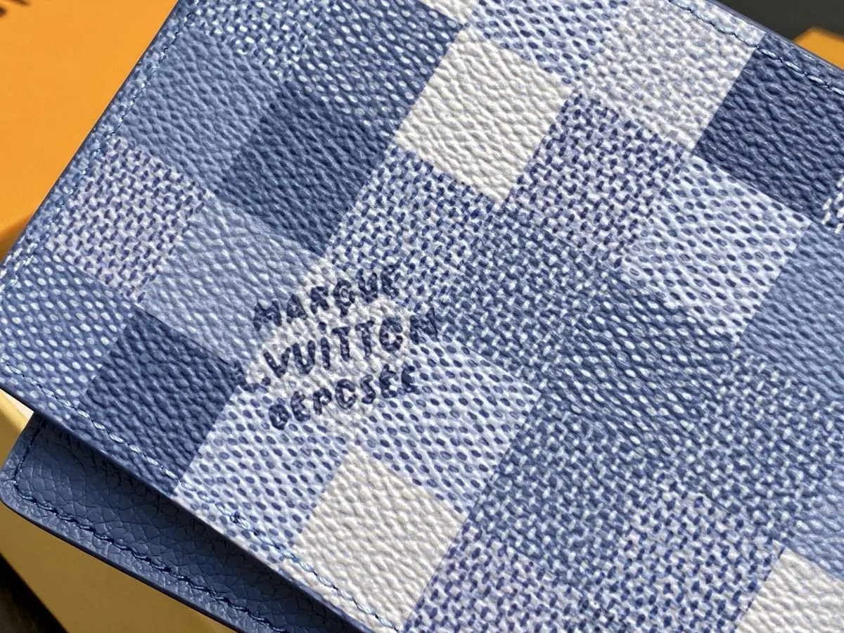 LV Style Black Canvas Wallet Lookbook Reference image 2