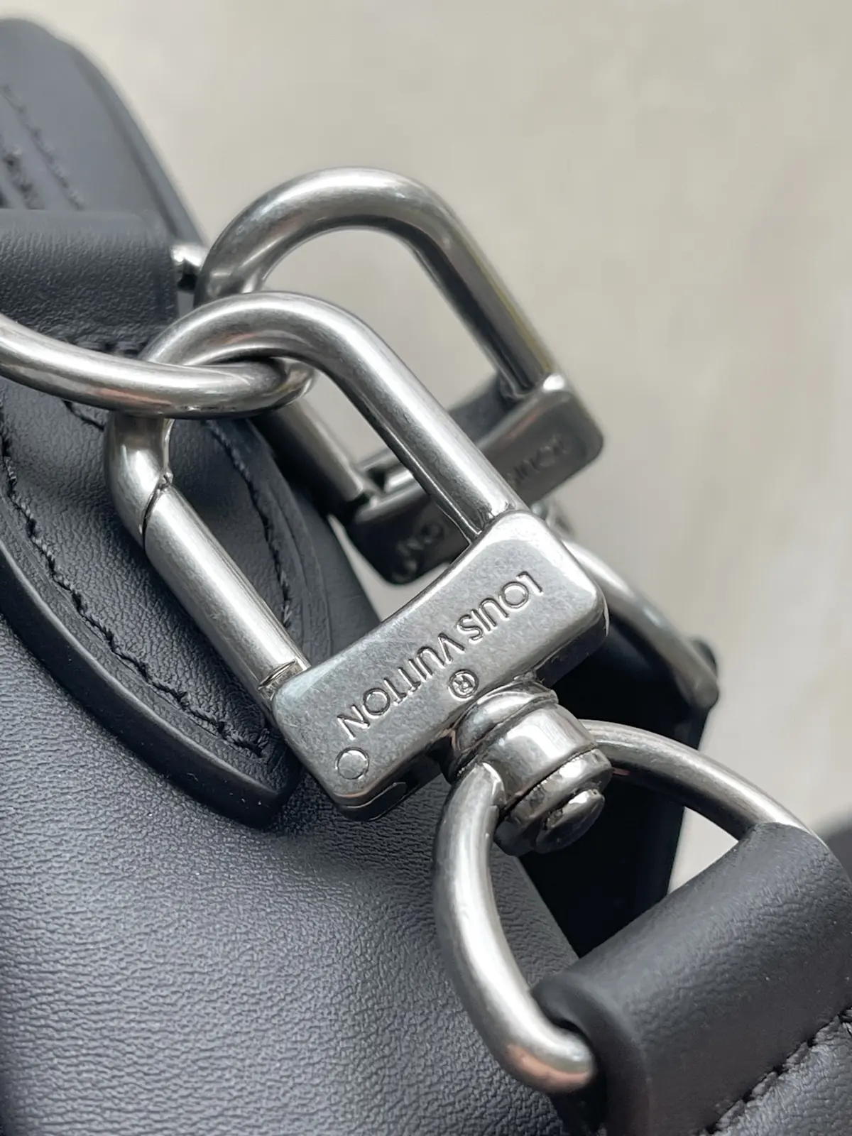 LV Style Black Leather Bag Lookbook Reference image 6