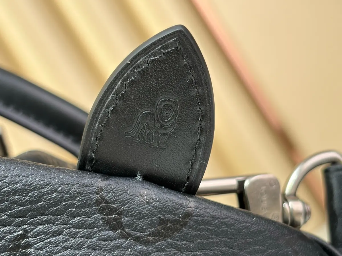 LV Style Black Leather Bag style reference detail image 7 from source 787695