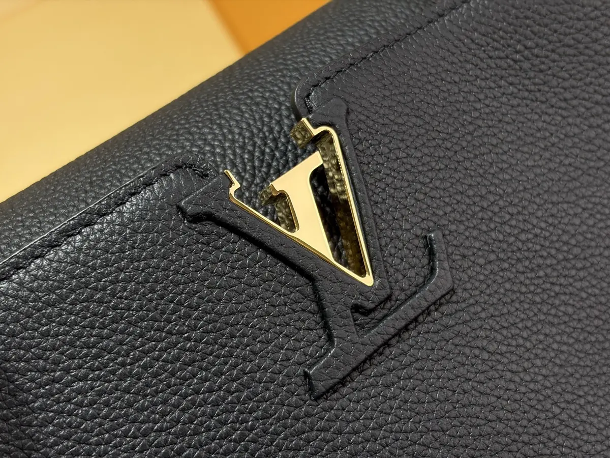 LV Style Black Leather Crossbody Bag Lookbook Reference image 5