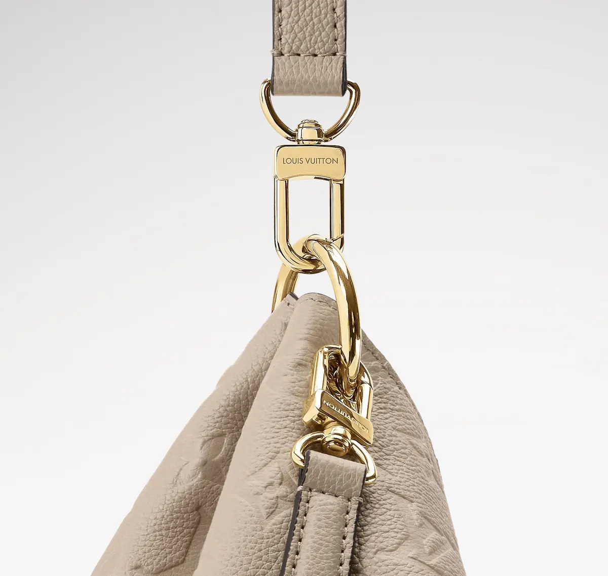 LV Style Black Leather Hobo Bag Lookbook Reference image 2