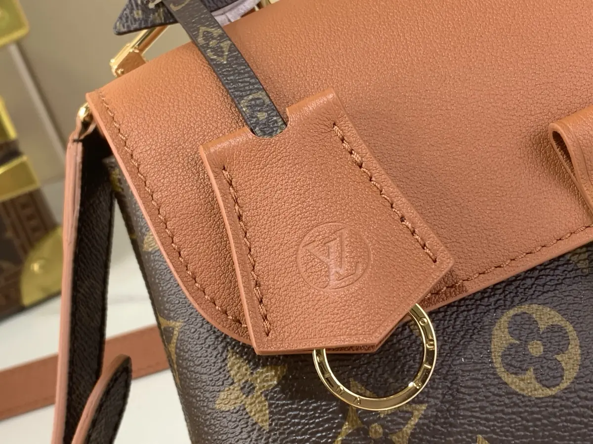 LV Style Black Leather Top Handle Bag Lookbook Reference image 5